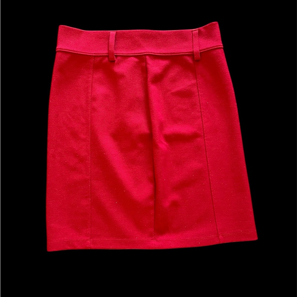 Red Pencil Skirt
